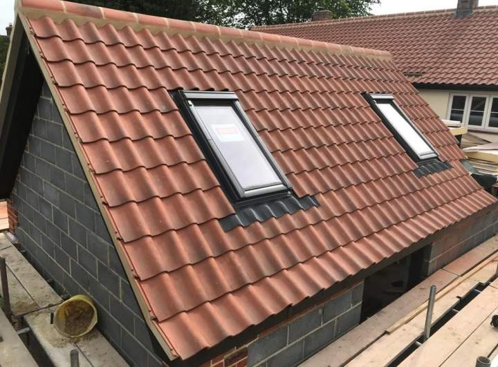 New uPVC fascias fitted to a property in Norfolk