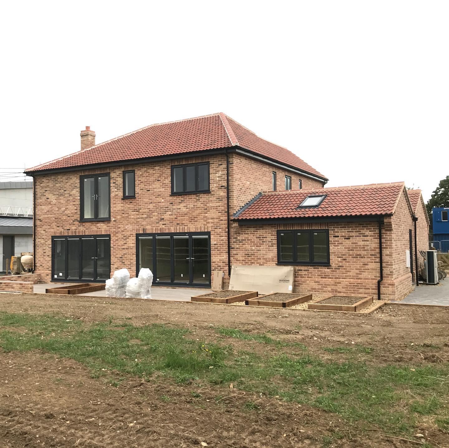 Pitched roofing project in Norwich