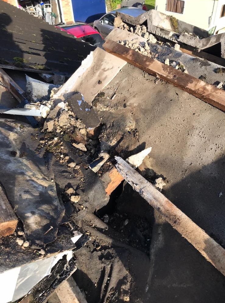 Roof repair work in Norwich